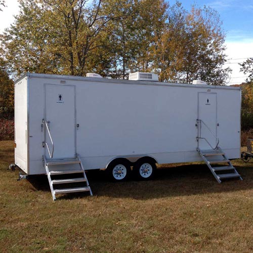 Stone Industries 8-station restroom trailers